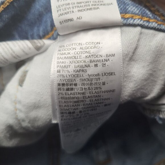 Levi's Mens 412 SZ 38 Slim Fit Jean Shorts Jorts Style 39387 *READ - Picture 7 of 8